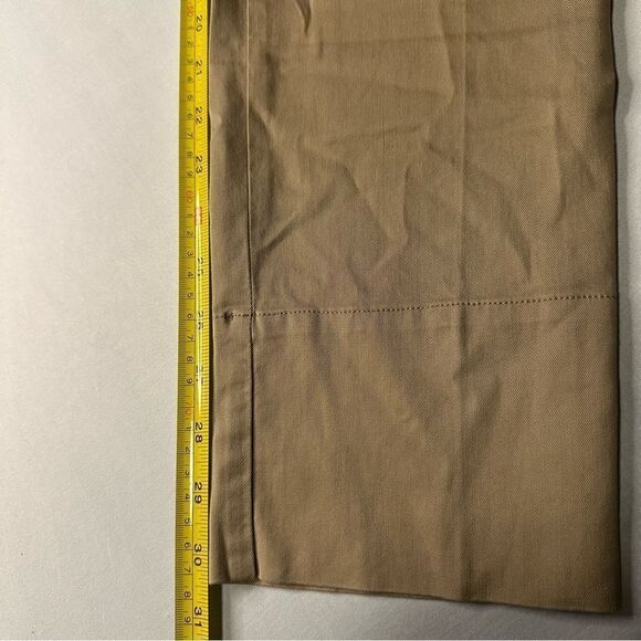Theory Chinos Khaki Tan slim fit ankle length women’s Size 4 - Picture 7 of 10